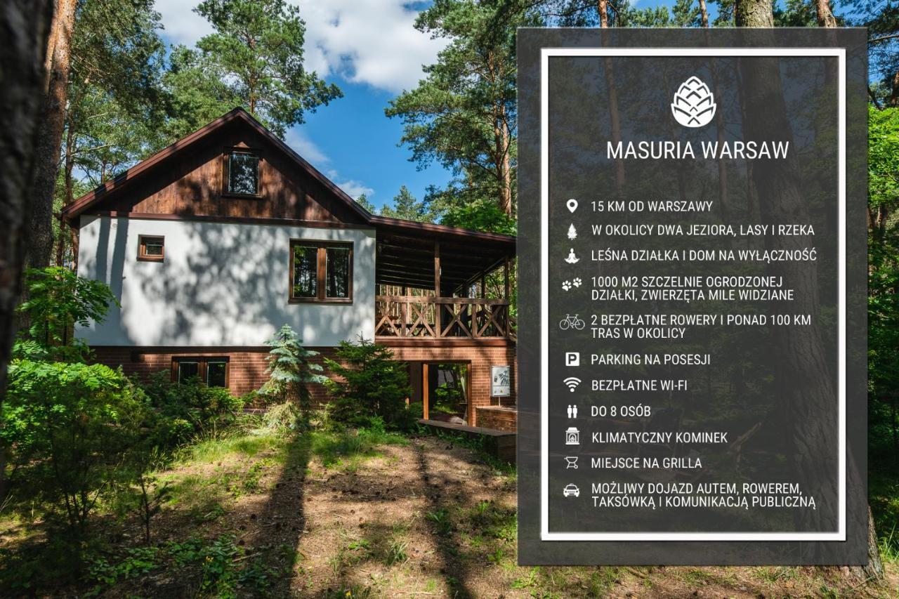 Вилла Masuria Warsaw Skrzeszew Экстерьер фото
